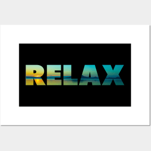 Relax Posters and Art